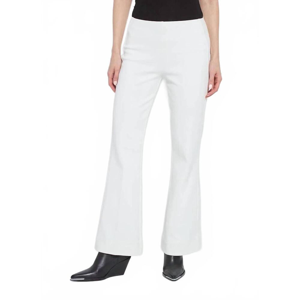 NEW LYSSE alma hi waist cavalry trouser in snow white